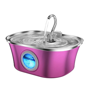 3.2L  Cat Water Fountain ,Steel-Automatic