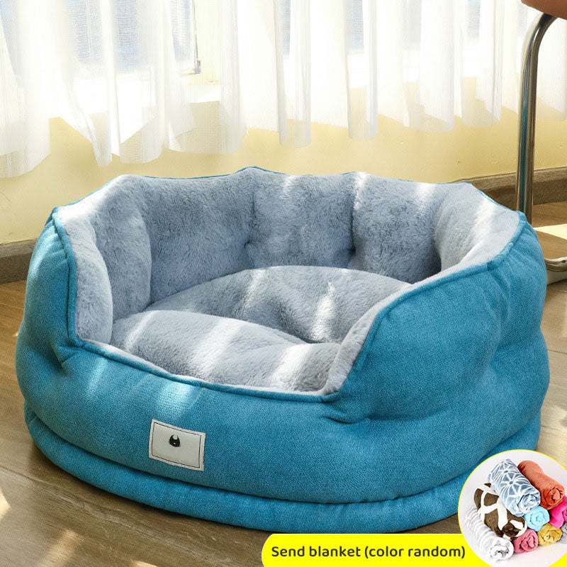 BABEECATS Fleece Thickened Comfortable Cat Nest Small Dog Nest