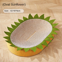 BABEECAYS Sunflower Sisal Cat Scratch Board