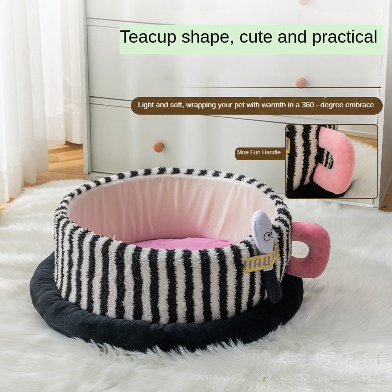 BABEECATS Zebra Stripes Cushion Series Cat Nest