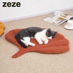 BABEECATS Leaf Cat Mat For Sleeping