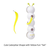 BABEECATS Caterpillar Automatic Cat Teaser Toy ，Inductive Start-Stop, Rechargeable Model