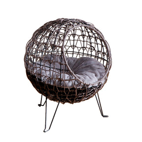 BABEECATS Rattan Planet Cat Nest