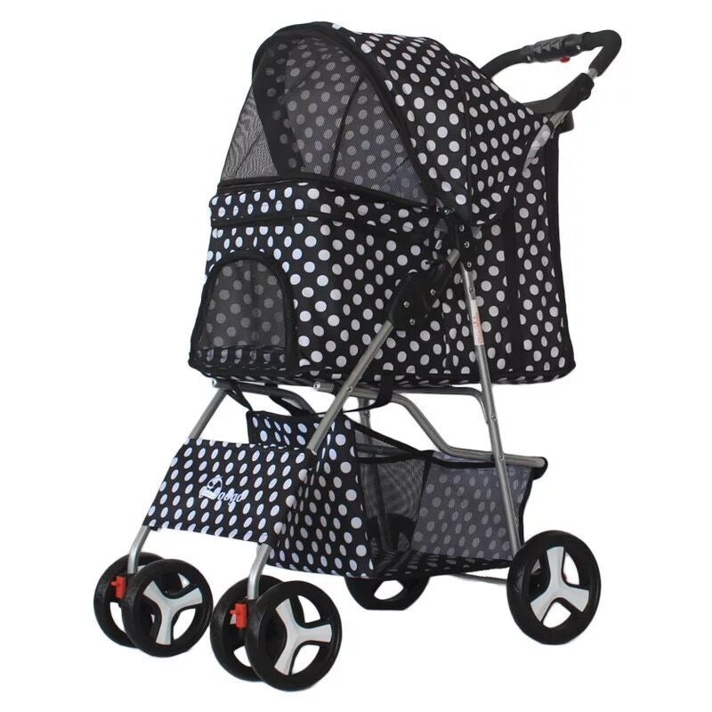 BABEECATS Portable Folding Pet Cart, Cat, Dog Out Cart