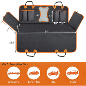 Car Pet Mat ,Waterproof Car Back Seat Dog Mat