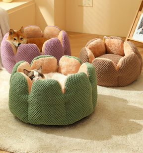 BABEECATS Cactus Petal Shaped Cat Nest