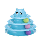 BABEECATS Three-Layer Self-Healing Cat Turntable rack Toy