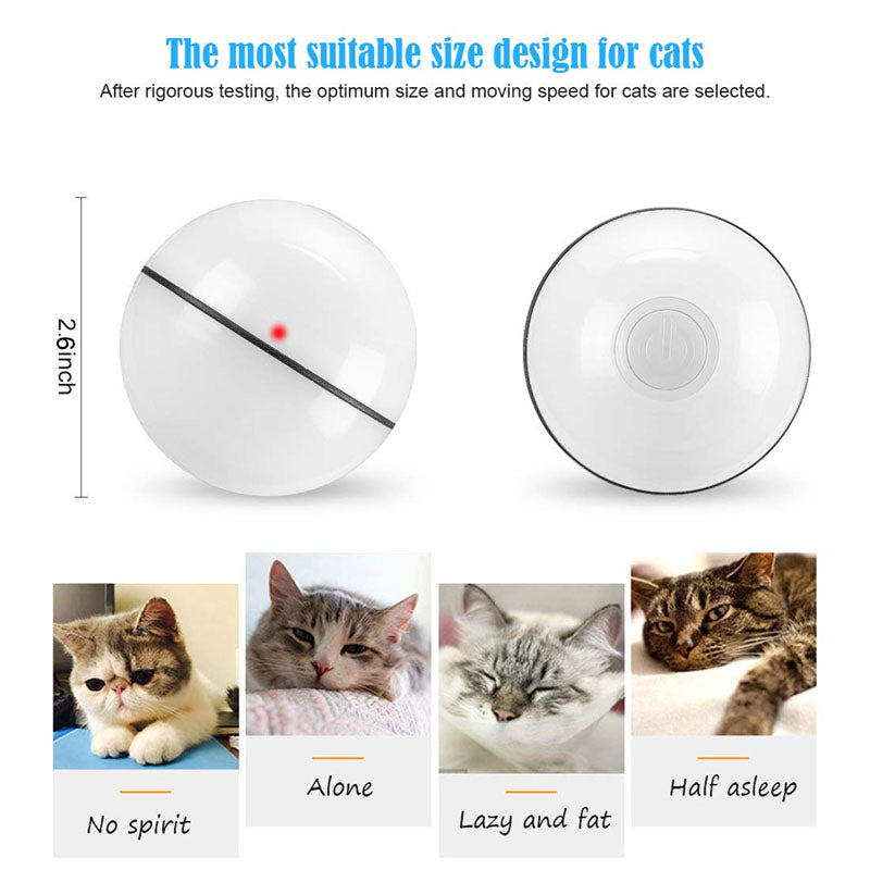 BABEECATS Smart Interactive Pet Toy Ball