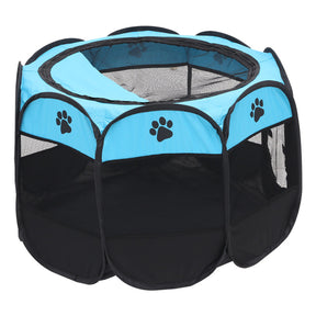 BABEECATS Octagon Foldable Pet Fence Pet Delivery Room