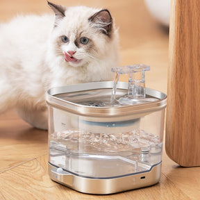 New Wireless Smart Pet Water Dispenser, Automatic Cycle Charging Wireless Water Pump