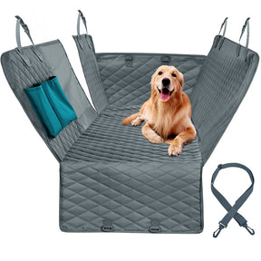 Car Rear Back Seat Mat ，Hammock，With Zipper And Pockets