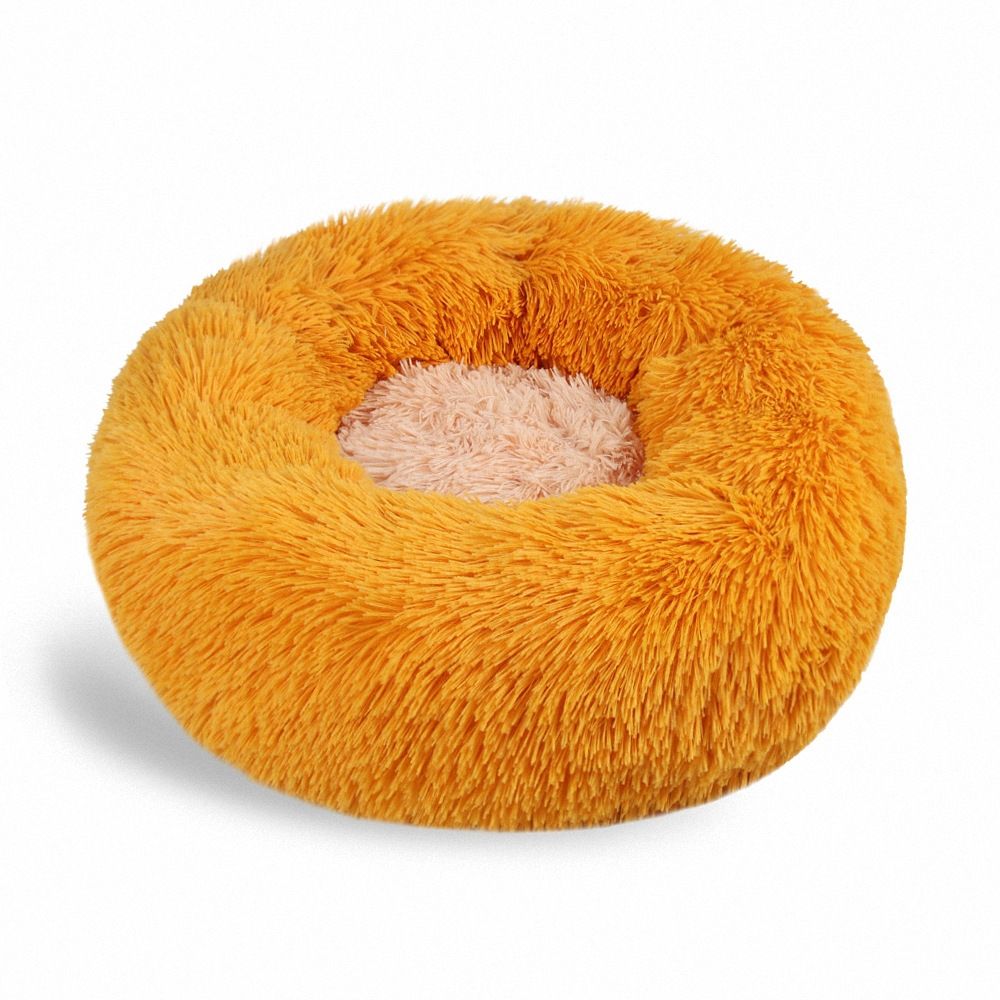 BABEECATS Donut Shape Plush Warm Cat Nest