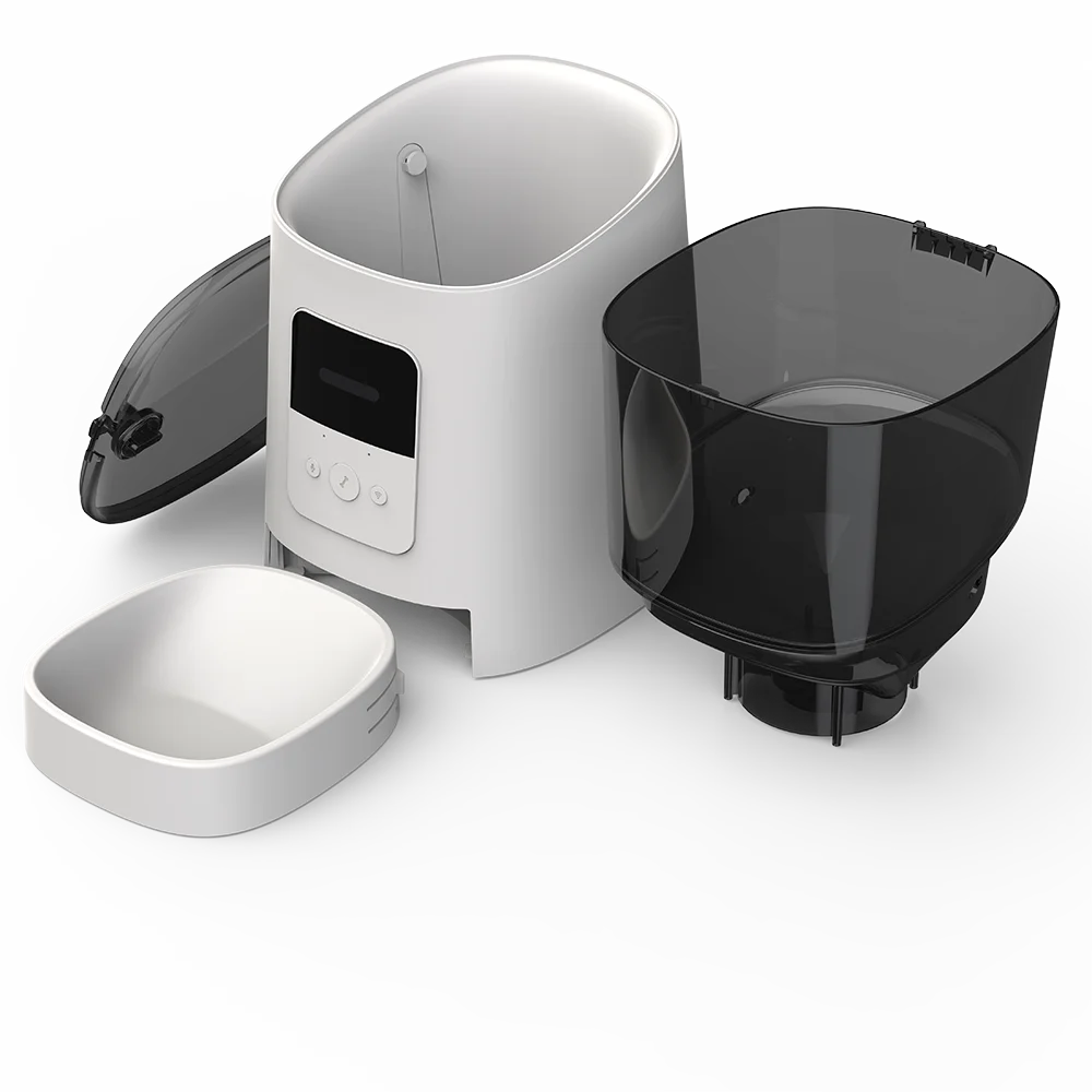 Smart Dog And Cat Feeder,  Wi-Fi Enabled App for iPhone  Voice Recorder and Programmable feed