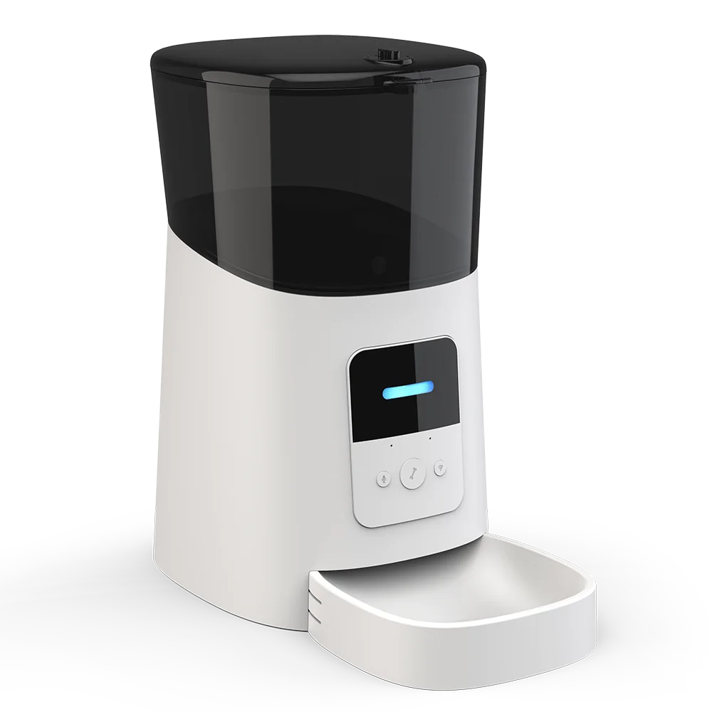 Smart Dog And Cat Feeder,  Wi-Fi Enabled App for iPhone  Voice Recorder and Programmable feed