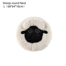 BABEECATS Sheep-Shaped Pet Warm Dream Nest