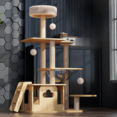 BABEECATS Twilight Star Castle Deluxe Cat Tree