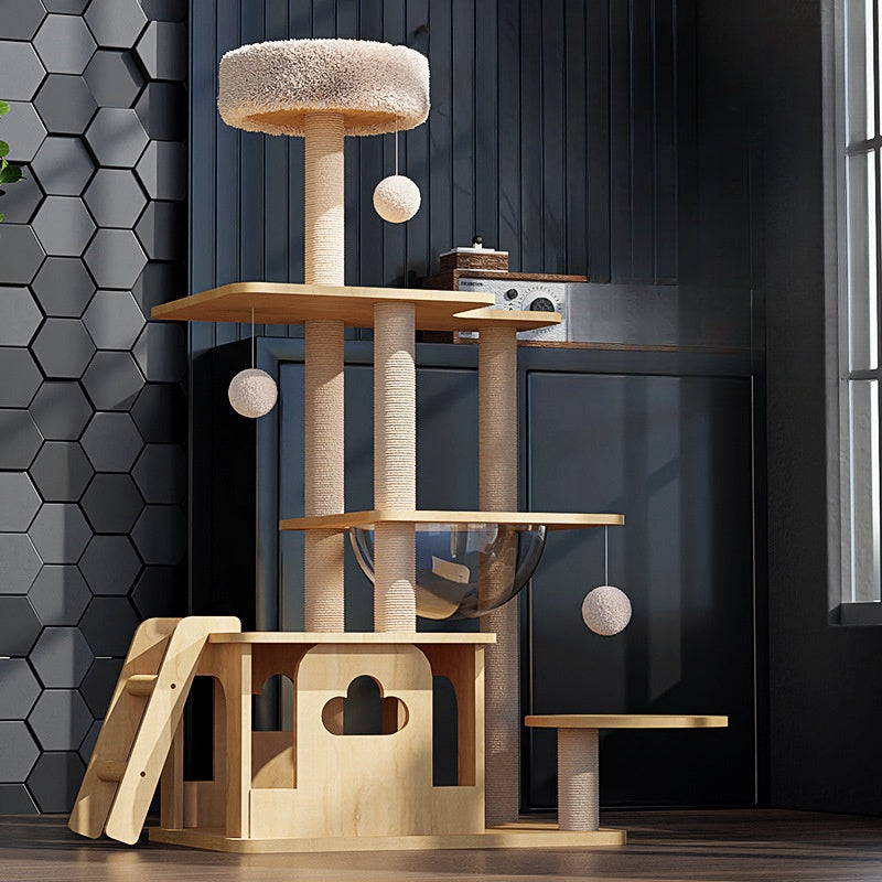 BABEECATS Twilight Star Castle Deluxe Cat Tree