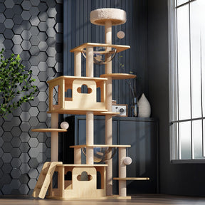 BABEECATS Twilight Star Castle Deluxe Cat Tree