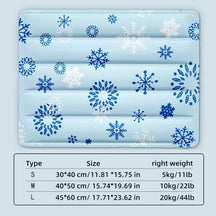 BABEECATS Pet Cooling Gel Pad –  Summer Ice Bed for Dogs & Cats | Durable, Non-Toxic, Scratch-Resistant