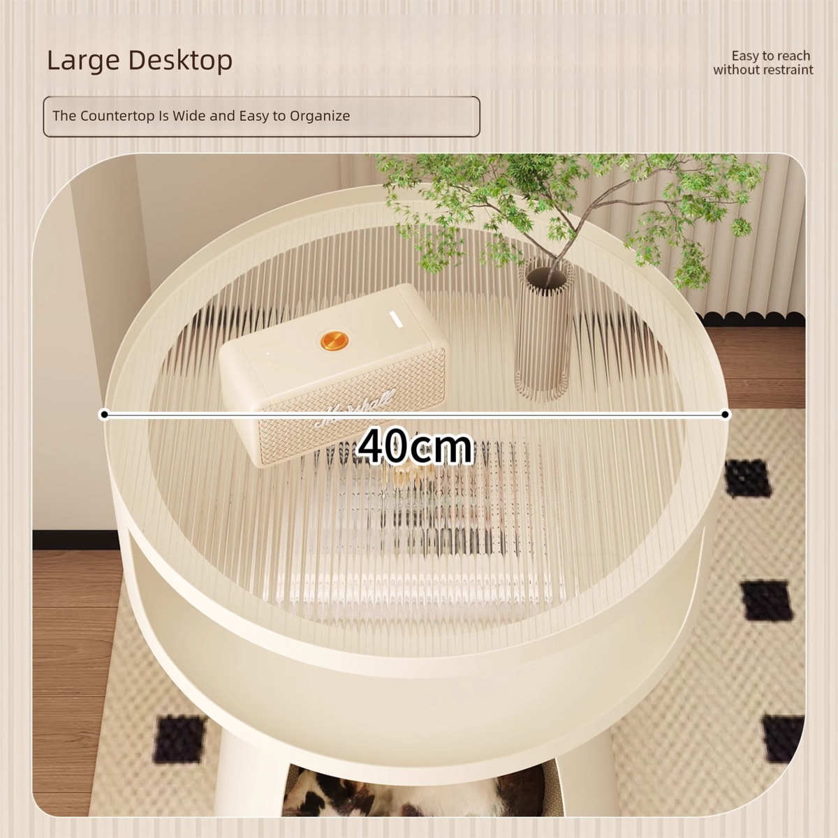 BABEECATS Minimalist Cat Nest Side Table
