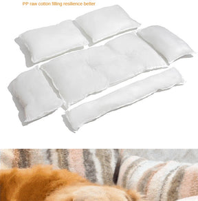 BABEECATS Nordic Fluffy Extra Large Cozy Dog & Cat Sofa Bed