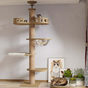 BABEECATS DIY Cat Tree Pole