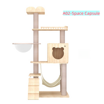 BABEECATS Luxury Solid Wood Cat Tree