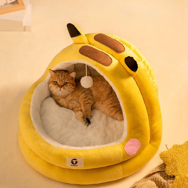 BABEECATS Pikachu Cat Nest