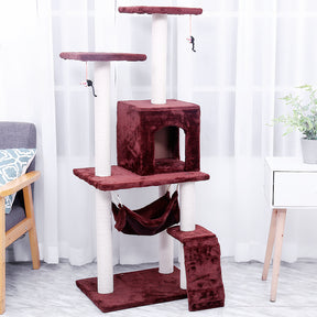 BABEECATS Flannelette Cat Climbing Frame