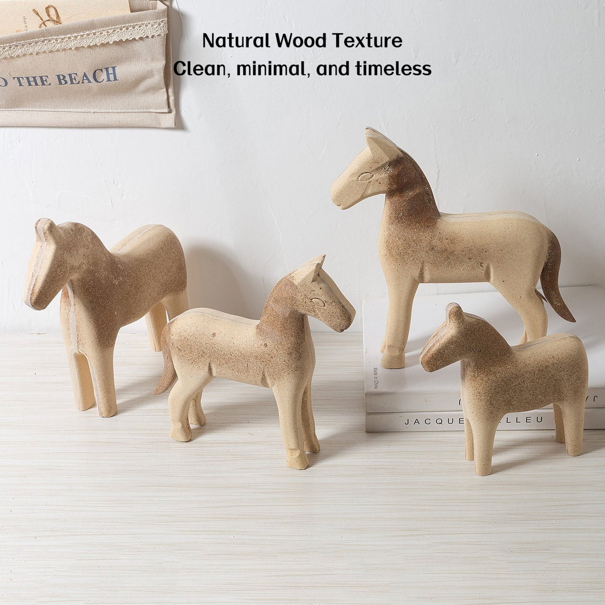 Recrafted Wooden Animal Decor – Unfinished DIY Paintable Figurines