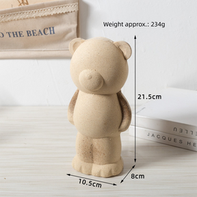 Recrafted Wooden Animal Decor – Unfinished DIY Paintable Figurines
