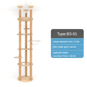 BABEECATS The Golden Cudgel DIY Cat Tree