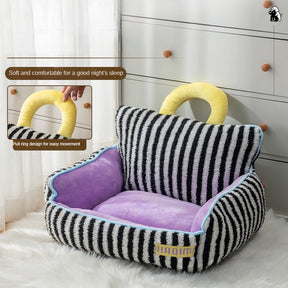 BABEECATS Zebra Stripes Cushion Series Cat Nest