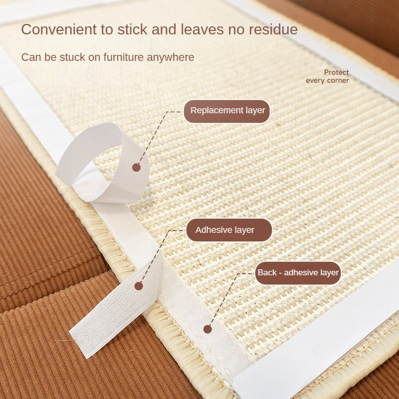 BABEECATS Self-AdhesiveSisal Cat Scratching Pads