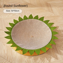 BABEECAYS Sunflower Sisal Cat Scratch Board