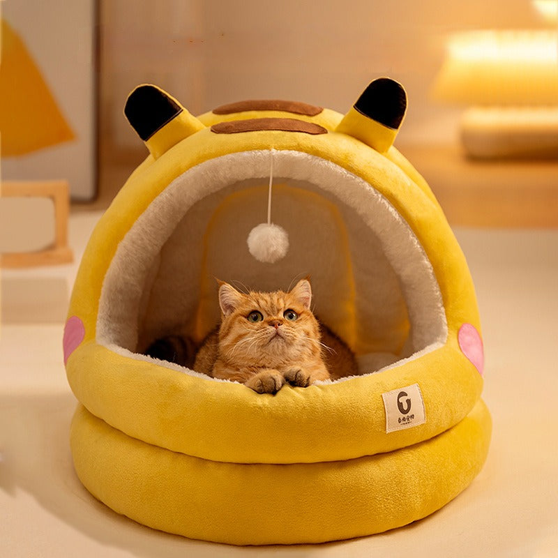 BABEECATS Pikachu Cat Nest