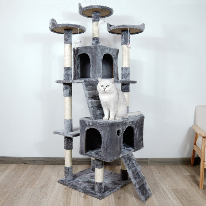 BABEECATS Dark Gray Traditional Cat Tree