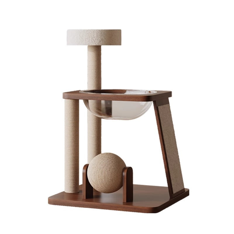 BABEECATS ELF Walnut Color Cat Tree