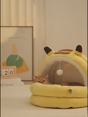 BABEECATS Pikachu Cat Nest